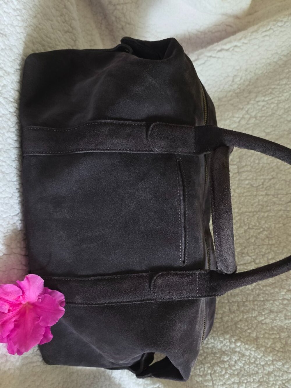 Suede Smoked Black/Grey Bag